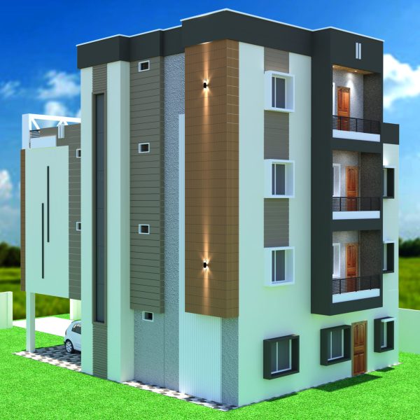 Manjeet Meher Collage Chowk 3D Plan B5